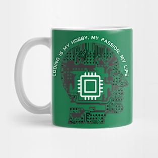 Coding is my hobby, my passion, my life - Coding Mug